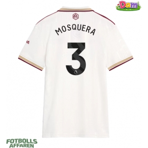 Arsenal Cristhian Mosquera #3 Tredje Tröja Kvinnor 2025-26 Kortärmad